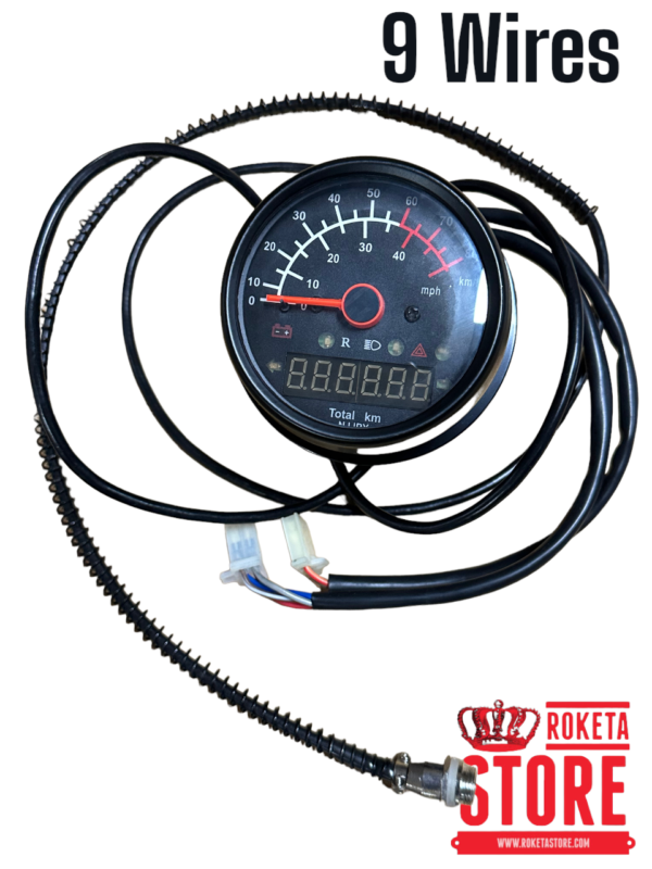 40mph 80km/h ODOMETER (RTQ-260W)