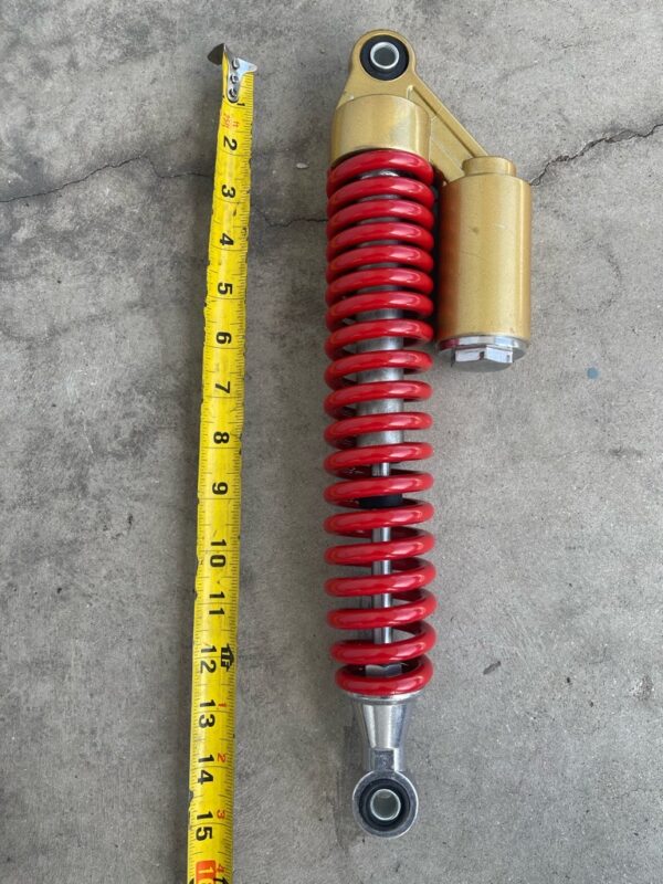 350mm Eye to Eye 10mm Bolt Hole 21mm Bracket Space with Faux Reservoir Shock