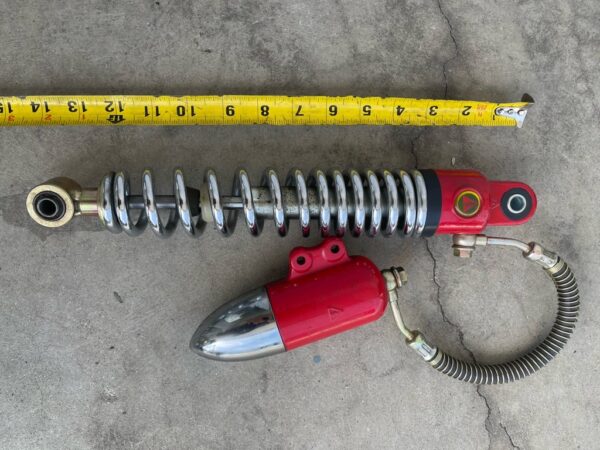 325mm Eye to Eye 10mm Bolt Hole 21&30mm Bracket Space Faux Reservoir Shock
