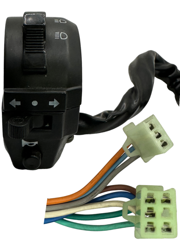 8 Wires Left Switch Assembly (MOTO BRAVO)