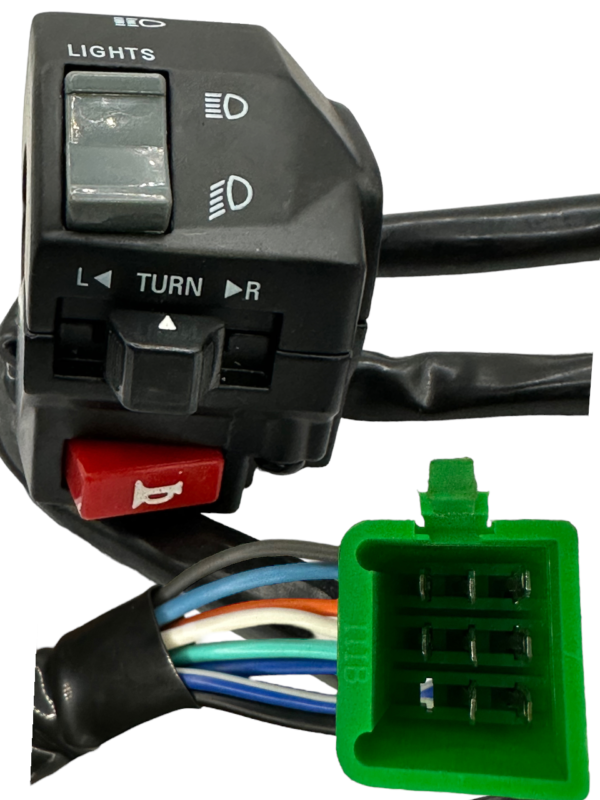 8 Wires Left Switch Assembly (MC-09-200cc)