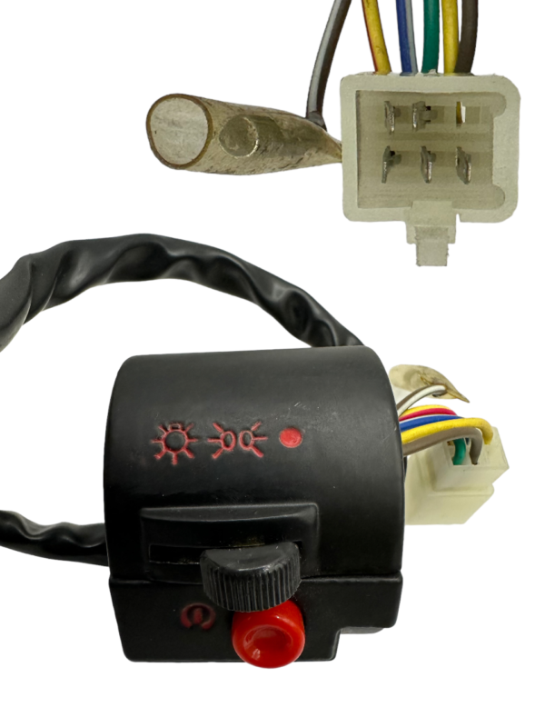 6 Wires Right Switch Assembly (MC-114-50cc)