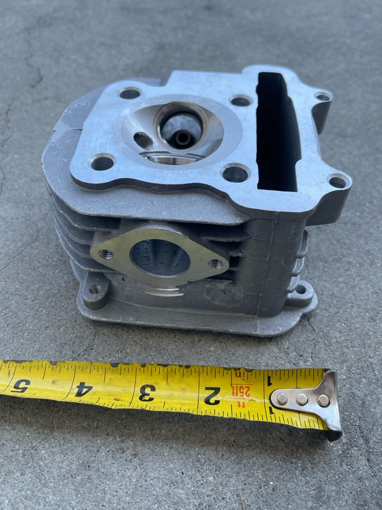 Xin Xing-B 150cc (57mm BORE) NON-EGR STYLE CYLINDER HEAD FOR GY6 ENGINE - Image 3