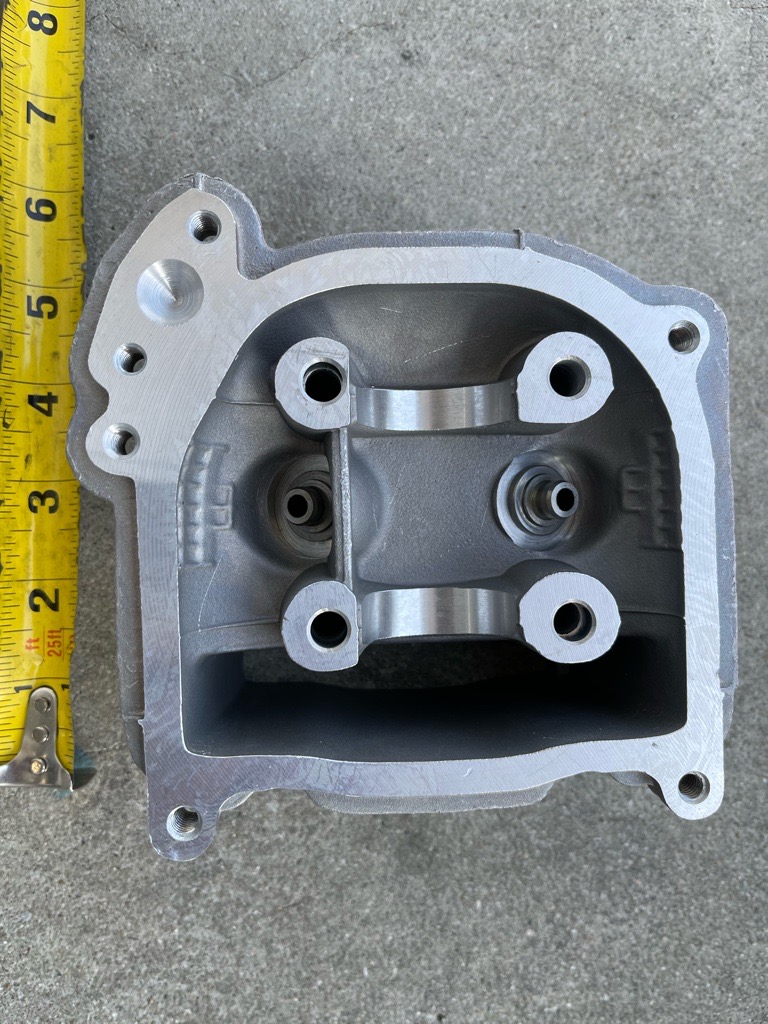 50cc (39mm BORE) NON-EGR STYLE CYLINDER HEAD FOR GY6 ENGINE - Image 6