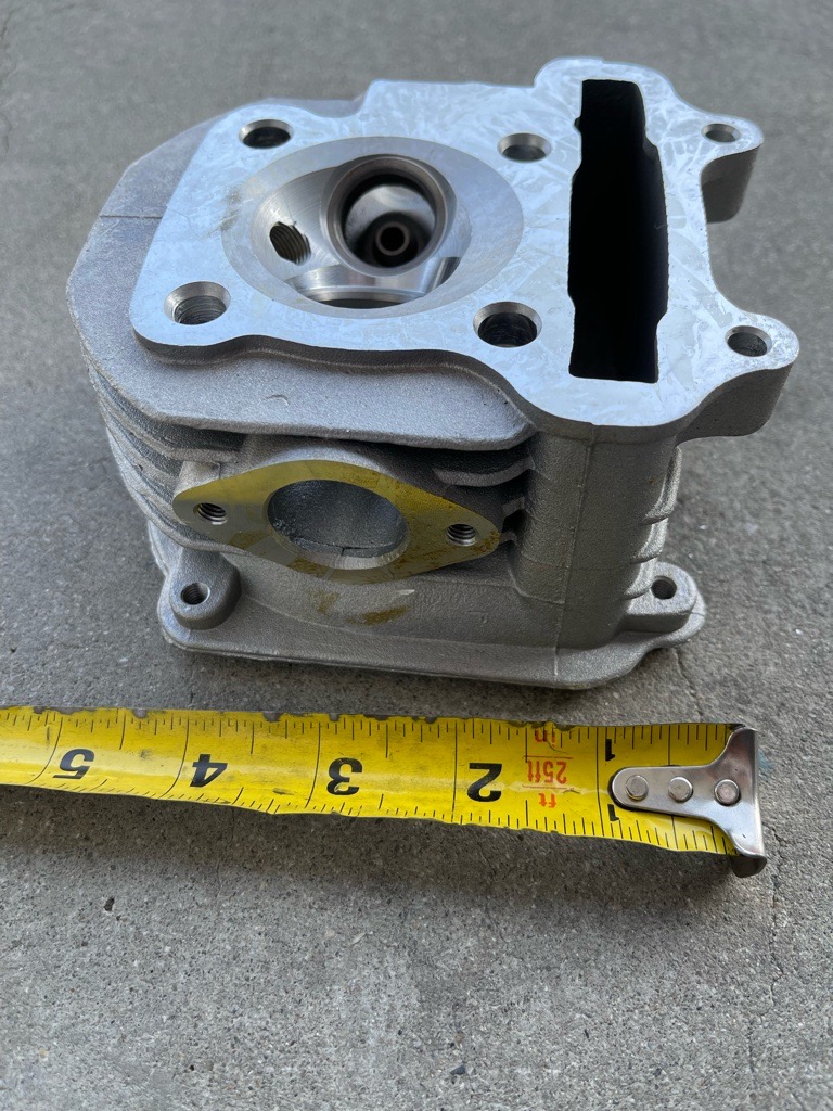 HUA HENG 150cc (57mm BORE) NON-EGR STYLE CYLINDER HEAD FOR GY6 ENGINE - Image 3