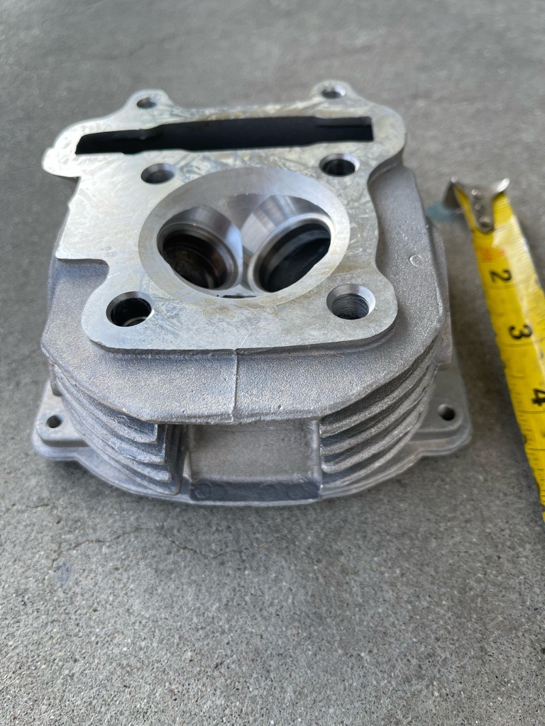 HUA HENG 150cc (57mm BORE) NON-EGR STYLE CYLINDER HEAD FOR GY6 ENGINE - Image 4