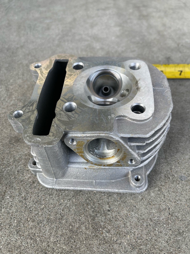 HUA HENG 150cc (57mm BORE) NON-EGR STYLE CYLINDER HEAD FOR GY6 ENGINE - Image 5