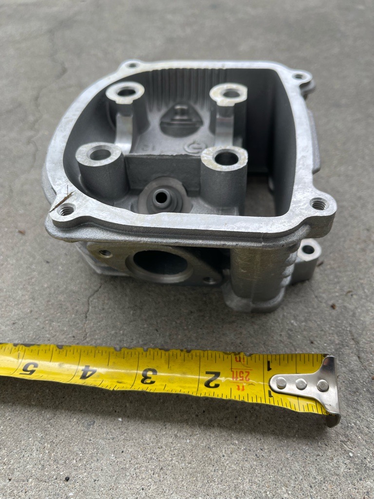 150cc (57mm BORE) NON-EGR STYLE CYLINDER HEAD FOR GY6 ENGINE - Image 3