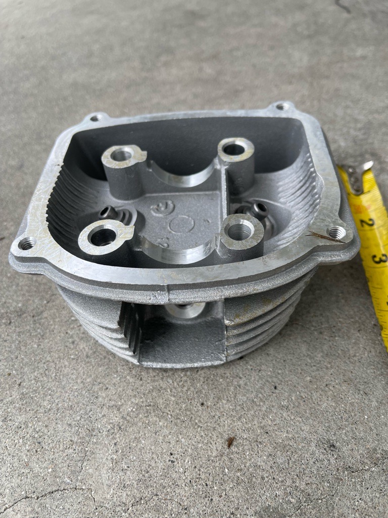 150cc (57mm BORE) NON-EGR STYLE CYLINDER HEAD FOR GY6 ENGINE - Image 4