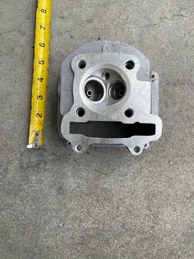 150cc (57mm BORE) NON-EGR STYLE CYLINDER HEAD FOR GY6 ENGINE - Image 6