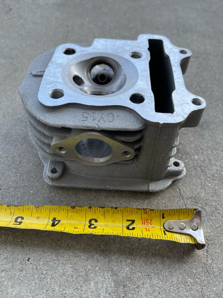 Chen Yang 150cc (57mm BORE) NON-EGR STYLE CYLINDER HEAD FOR GY6 ENGINE - Image 6