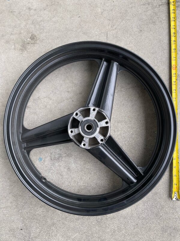 3.0x17" Rim with 3 Spokes and 6 bolt Hole on Both Side for the Brake Disc