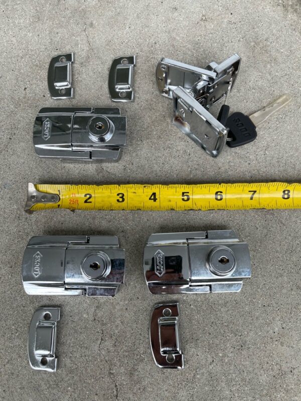 Set of 4 Lock Set for Compartment of Motorcycle