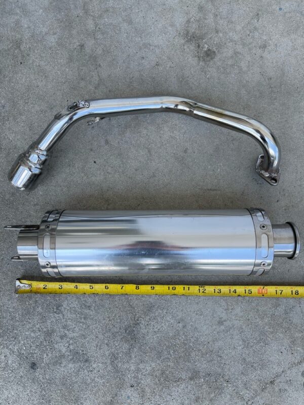 150cc Scooter Trike Muffler Pipe and Barrel for Roketa MC-102-150cc