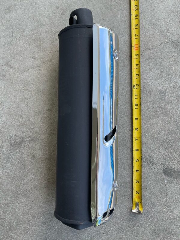 Muffler Barrel with Catalyst Converter for ROKETA MC-15-50cc