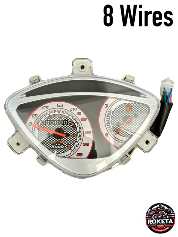 50mph 80km/h Speedometer For MC-176-50
