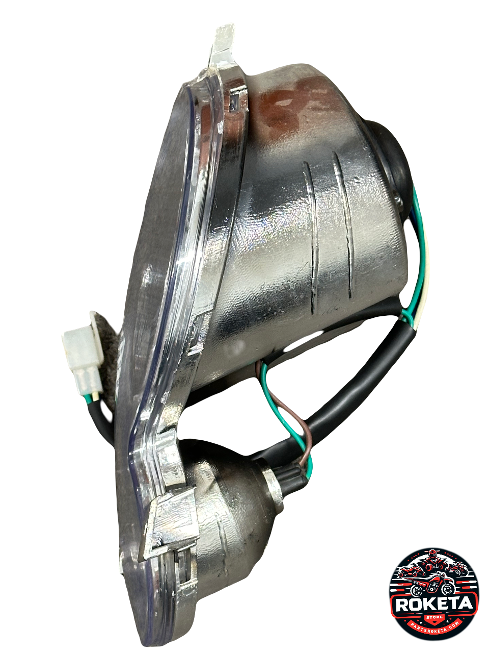 12V 35/35W Headlight Assembly – Roketa MC-01-50cc - Image 3