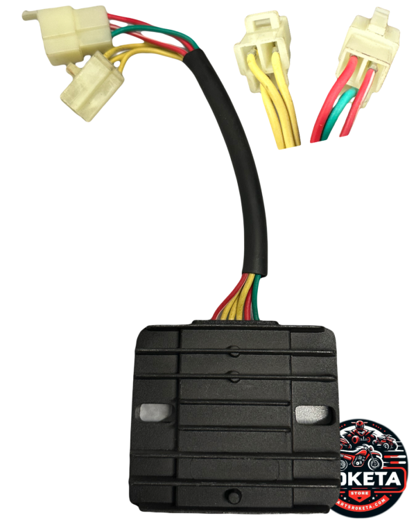 3+3-Wires Rectifier for Roketa Scooter MC-75Y-150