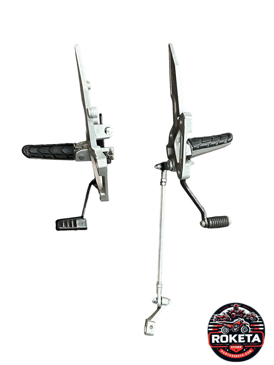 Shift and Brake Lever Bracket Set for YAMASAKI (YM50-9B) - Image 4