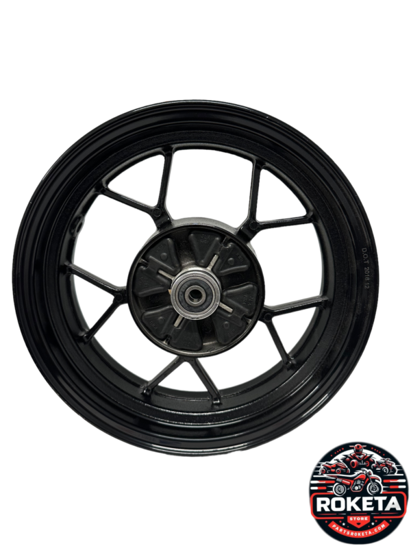 12-Inch Tubeless Rear Rim 3.50x12 for YAMASAKI (YM50-E)