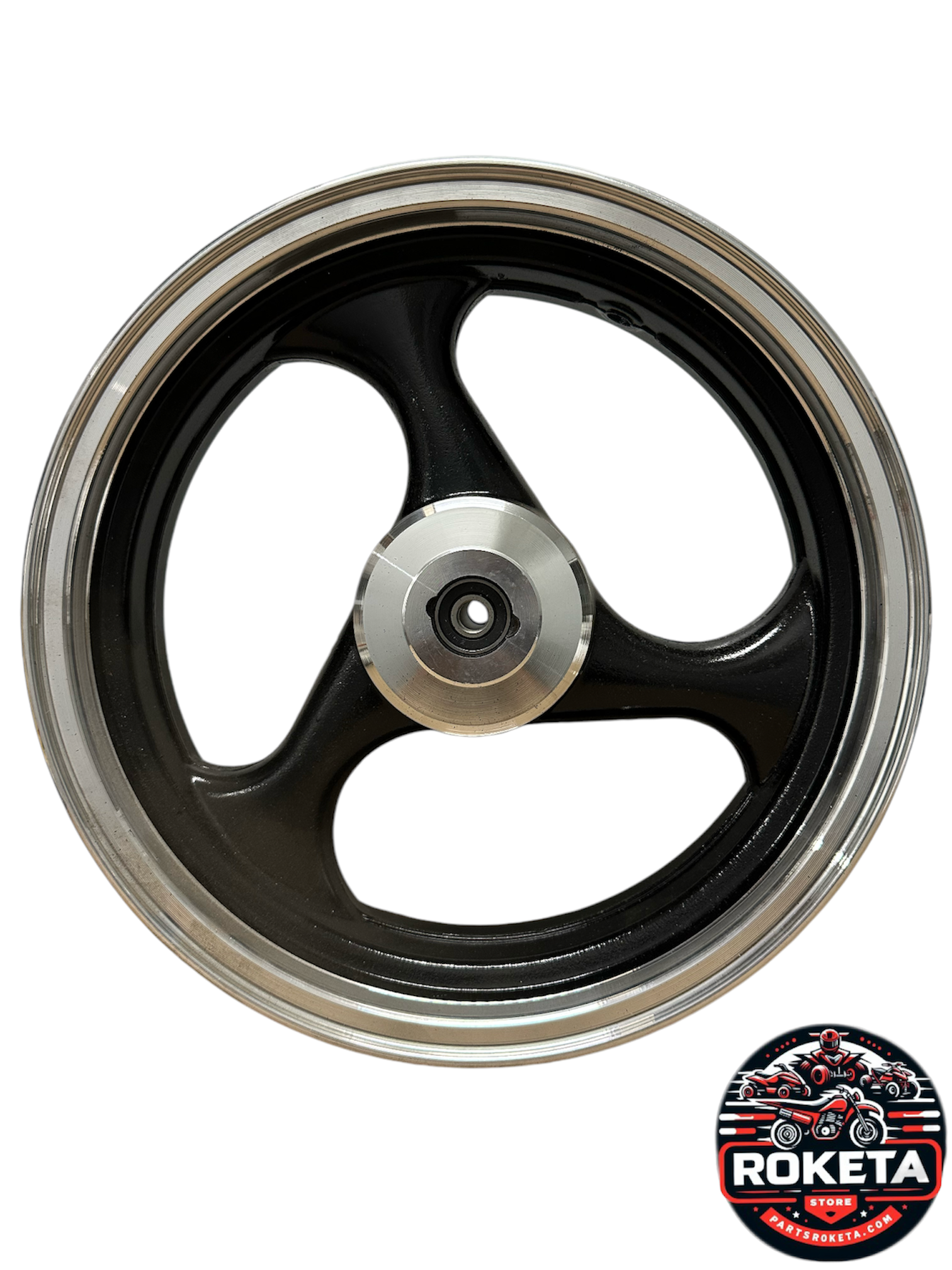 13-Inch Tubeless Front Rim 3.50x13 for Roketa Scooter