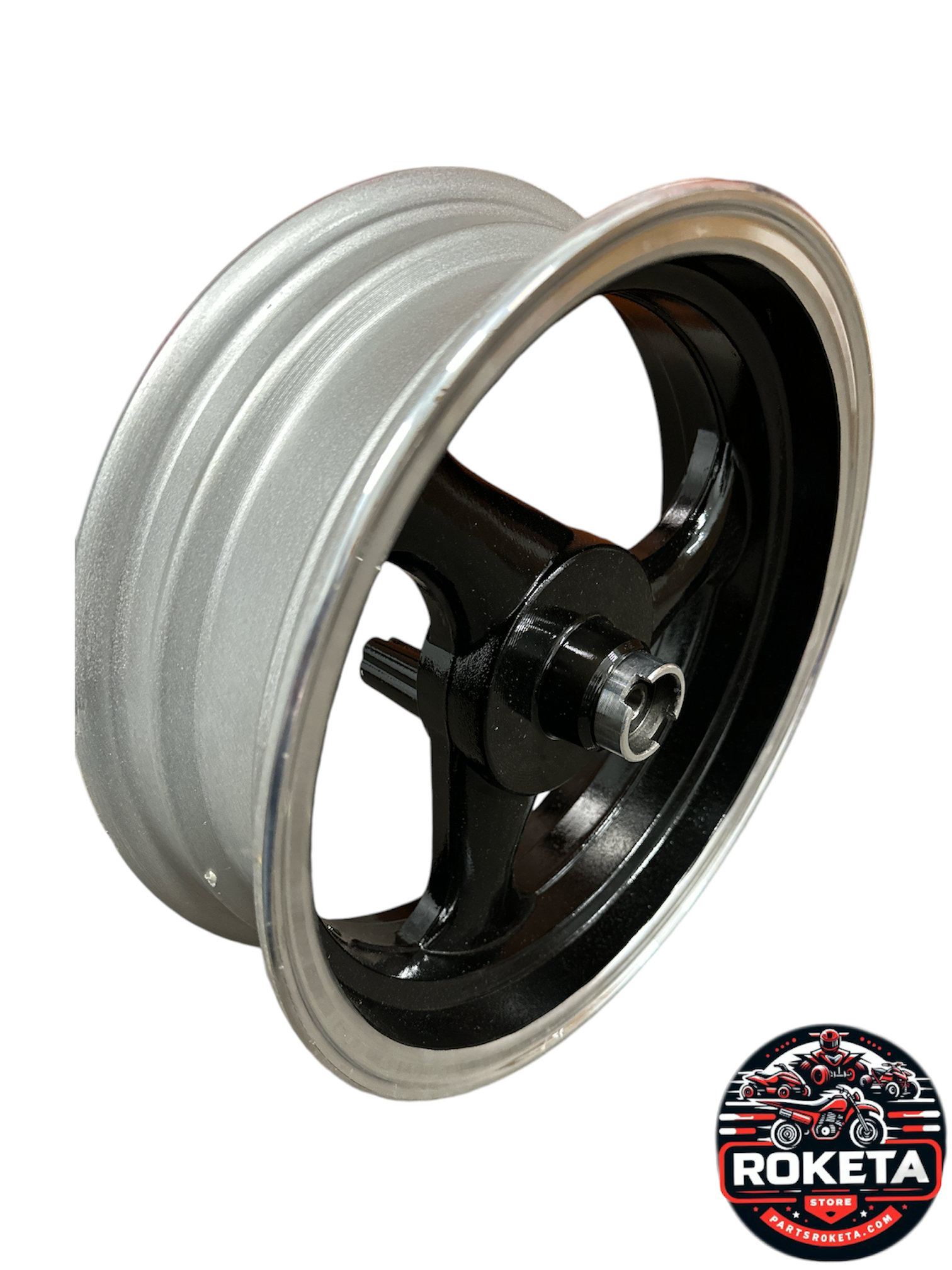 12-Inch Tubeless Front Rim 3.50x12 for Roketa Scooters - Image 3