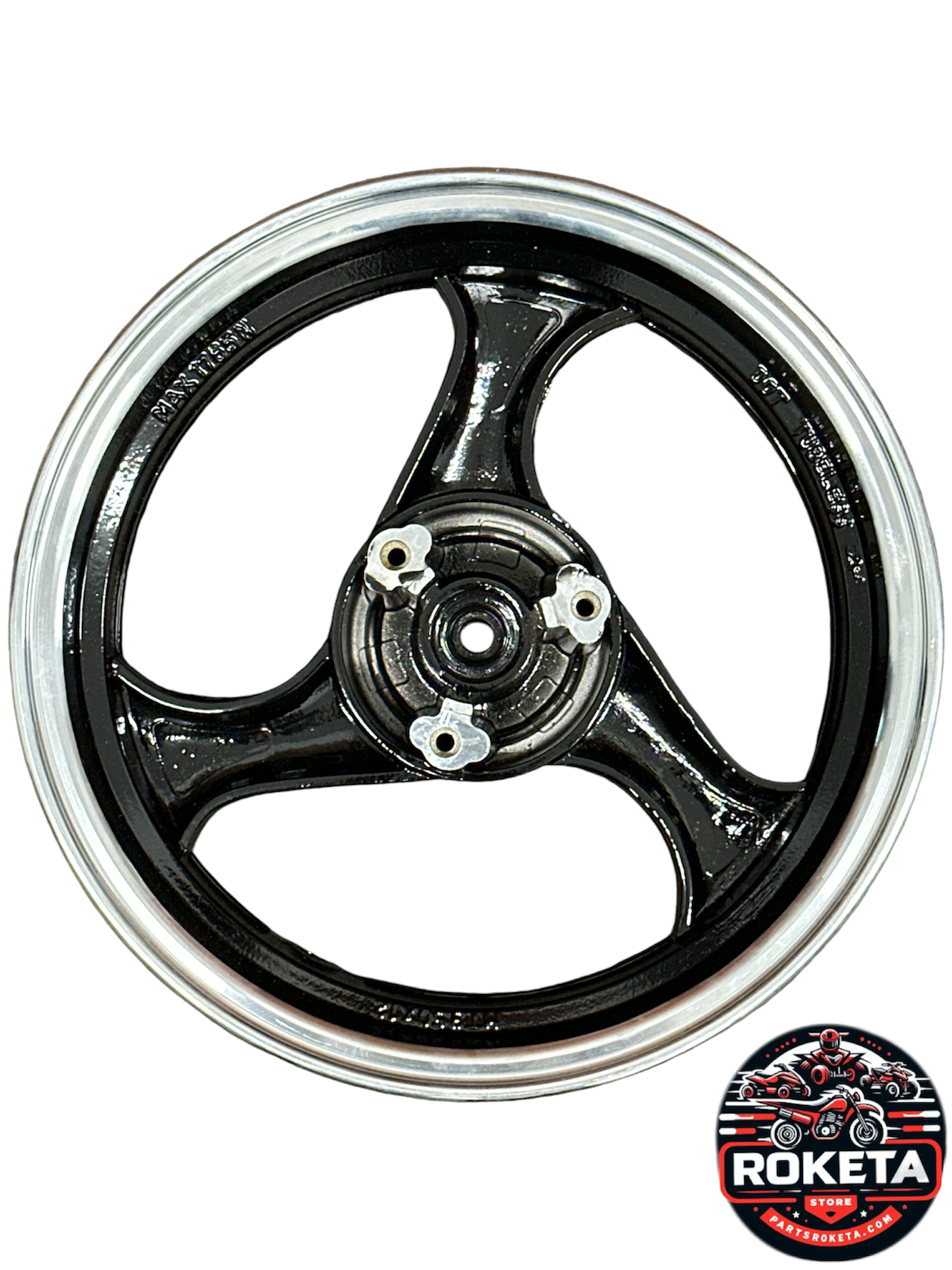 12-Inch Tubeless Front Rim 3.50x12 for Roketa Scooters - Image 4