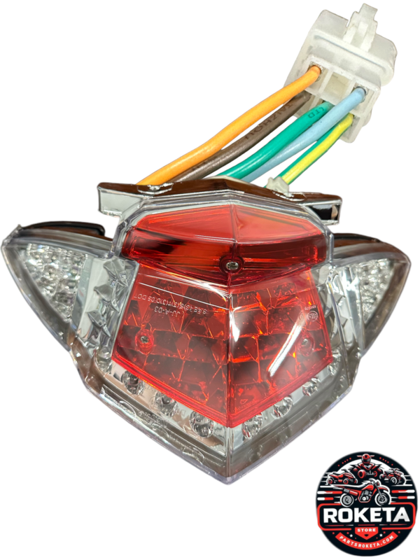 12V2.8W/0.26W (ECE) LED Tail Light MC-121-150cc (JJ150T-13)