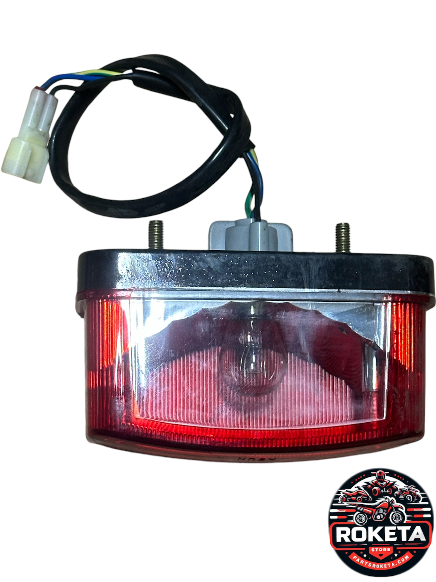 12V21/5W Tail Light Assembly for ATV-11 (RTU-400Y) - Image 3