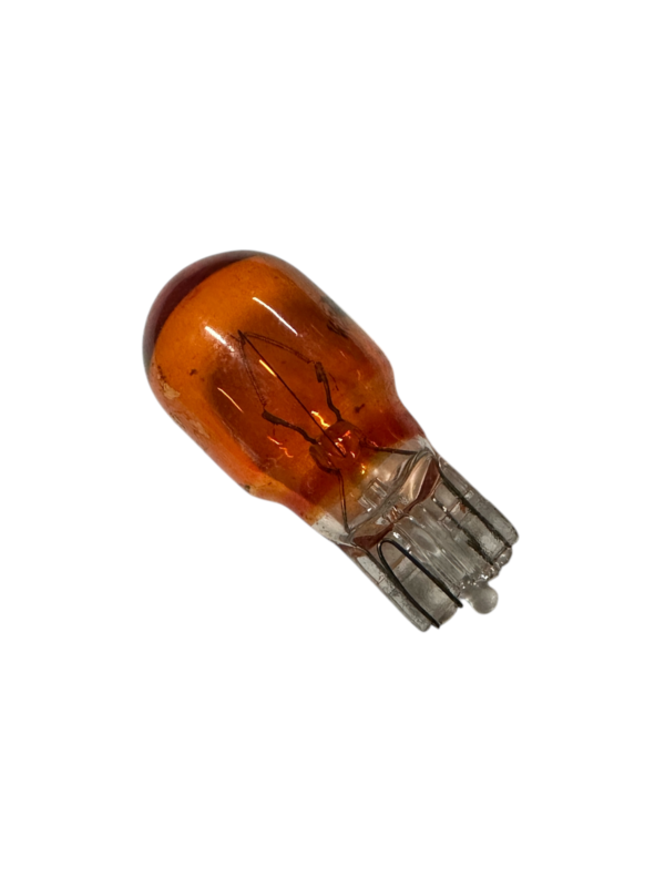 12V 10W T13 Amber Wedge Light Bulb (W2.1 x 9.5D)