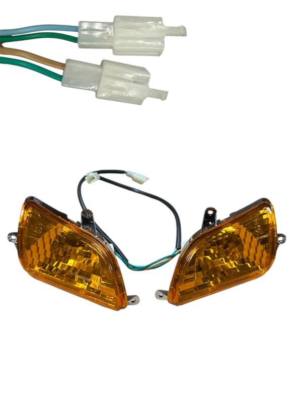 12V R10W Front Turn Signal Light Set for MC-74Y-150 (LJ4)