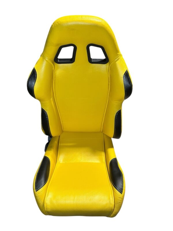 Reclinable Yellow & Black – Universal Sport Seat 1 Pc