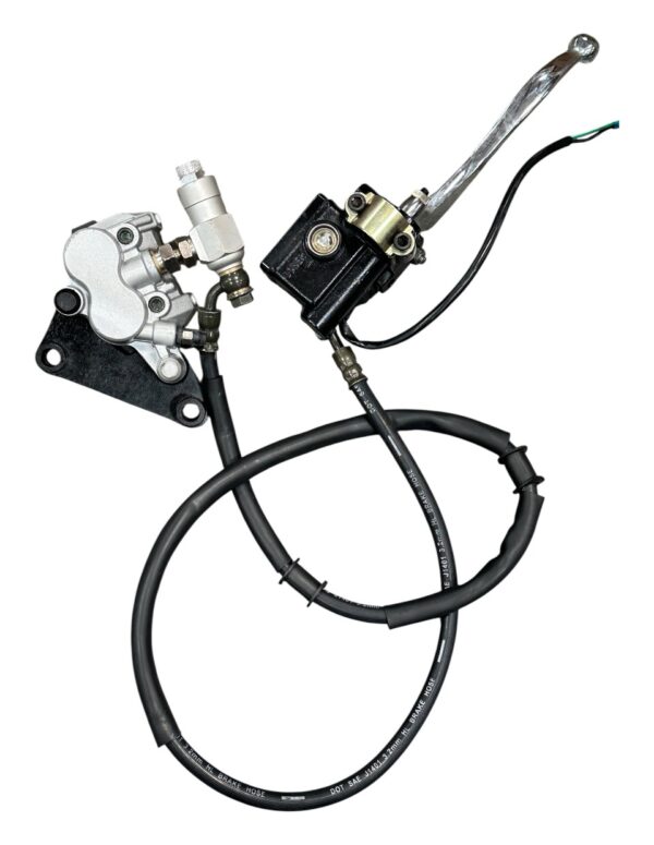 Front Hydraulic Brake Kit 44" Hose with M8 Mirror Mount