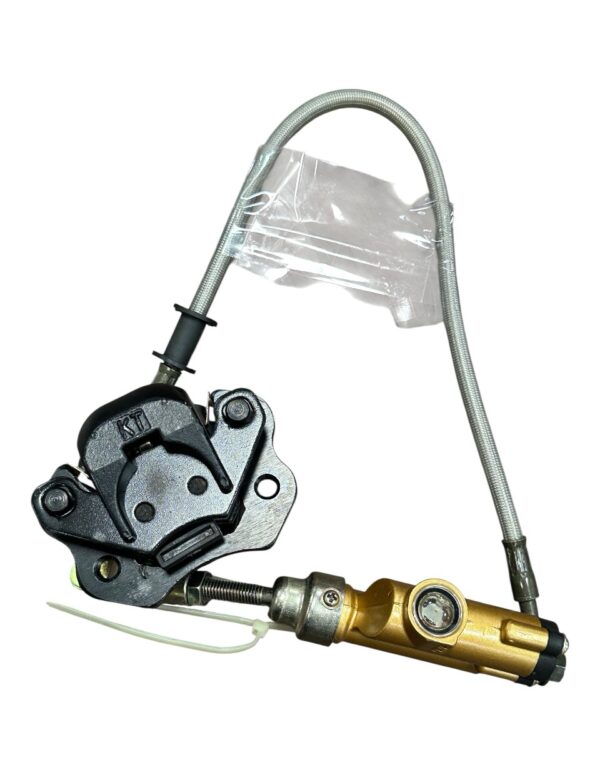 17" Foot-Controlled Hydraulic Brake Assembly