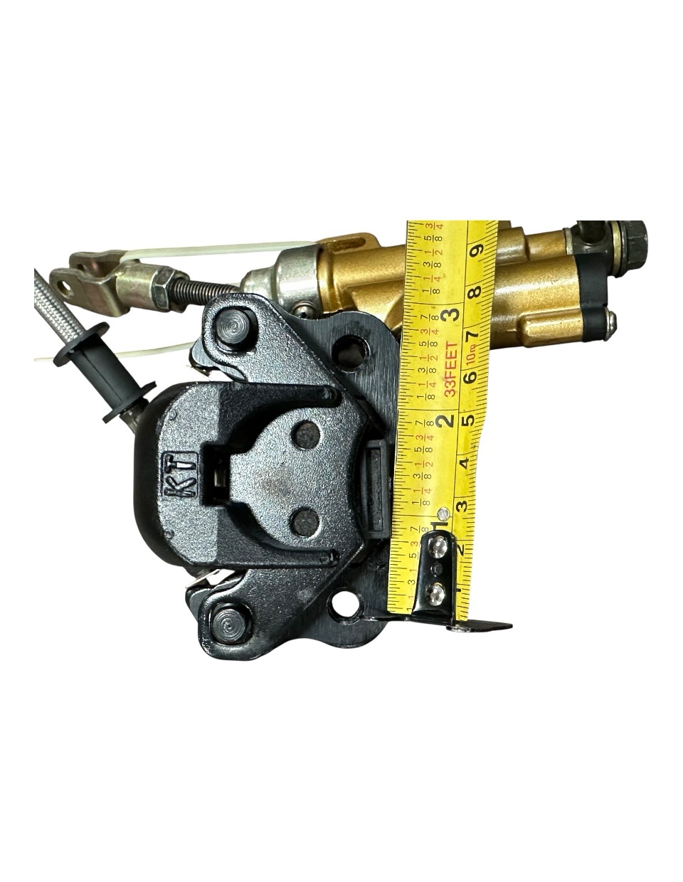 17" Foot-Controlled Hydraulic Brake Assembly - Image 3