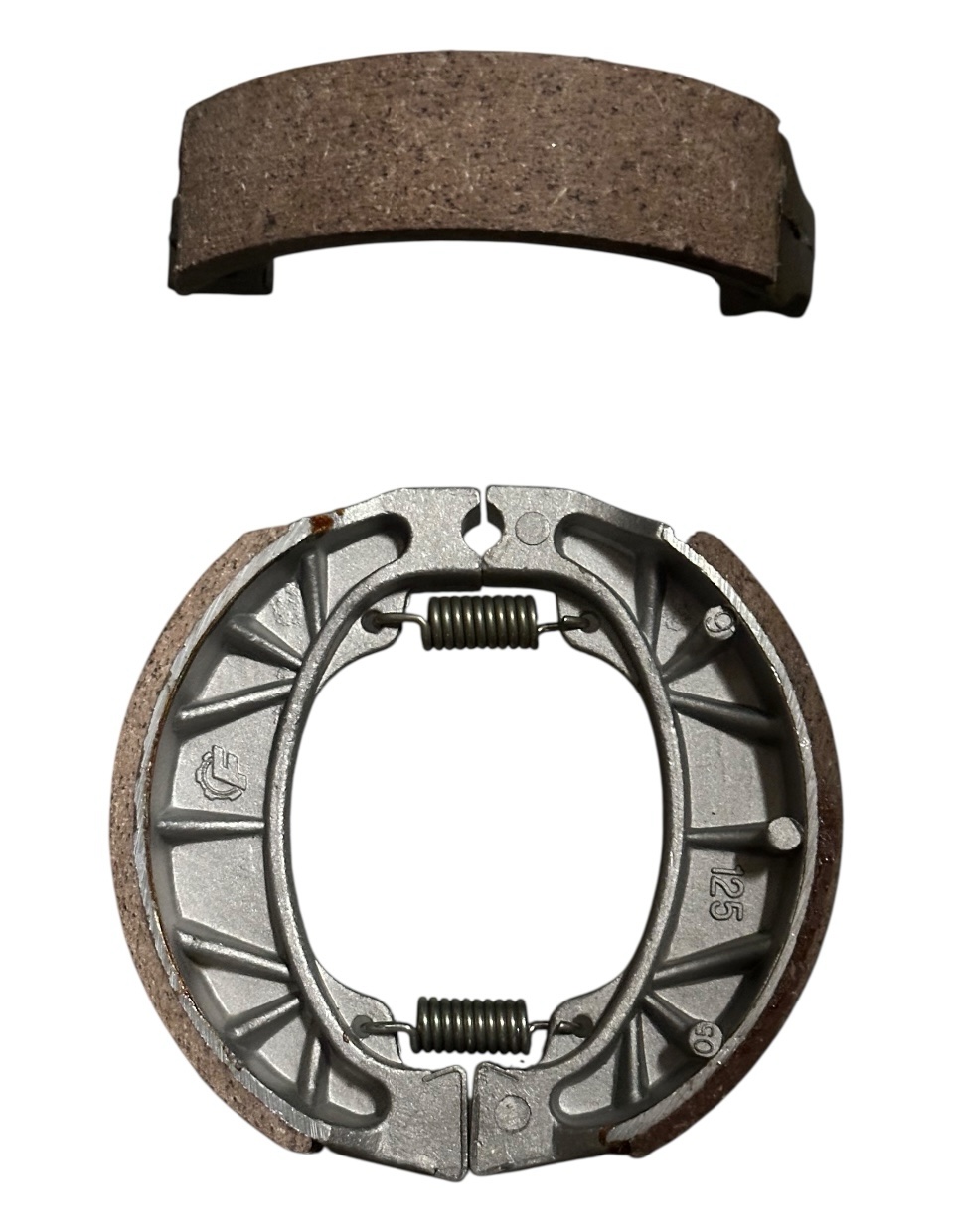 Brake Shoes Set – 4 x 4 1/8 x 1 in – Fits ATV & Scooter Rear