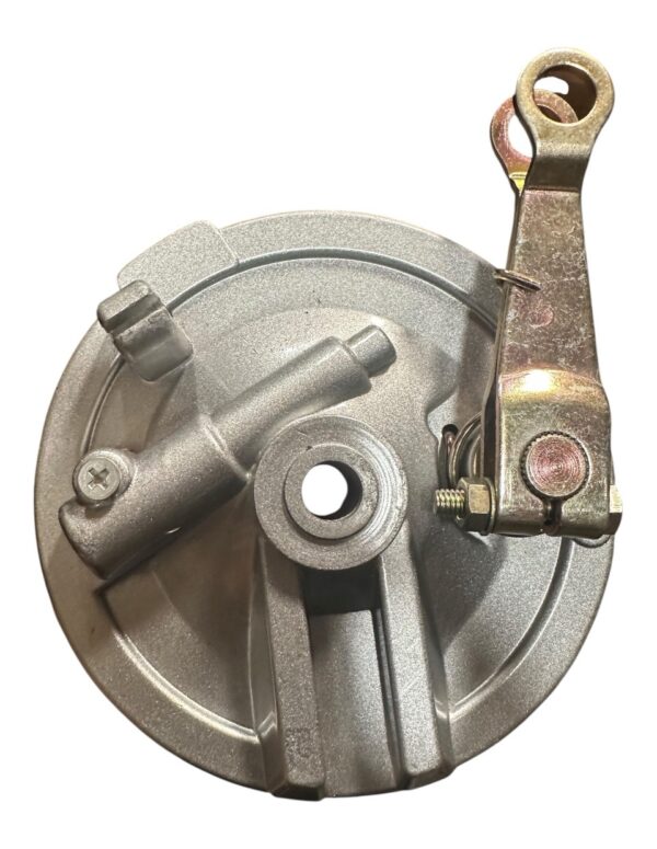 Front Drum Brake Panel with Shoes
