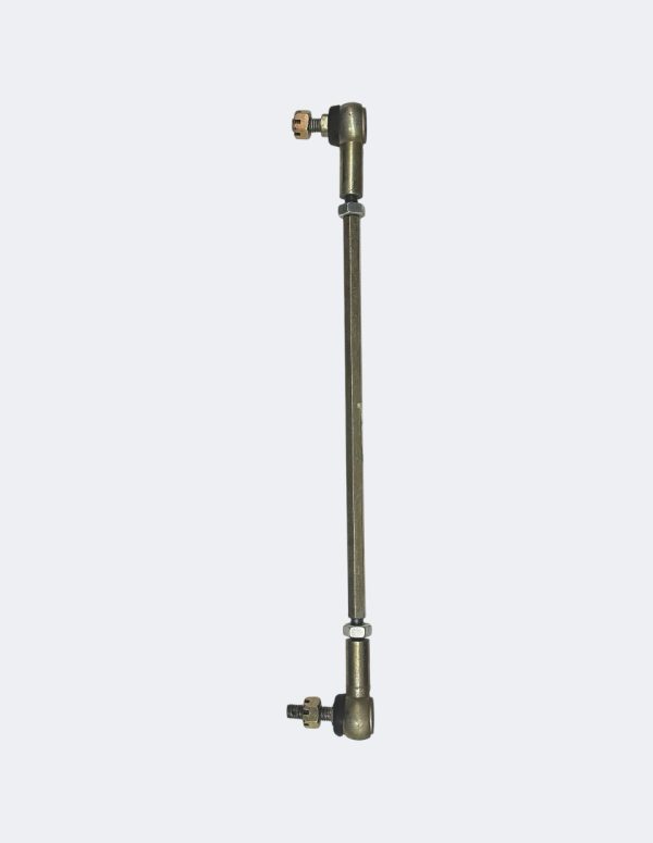 15 3/8 in Adjustable Tie Rod Assembly For ATV Go Kart Front Steering Suspension