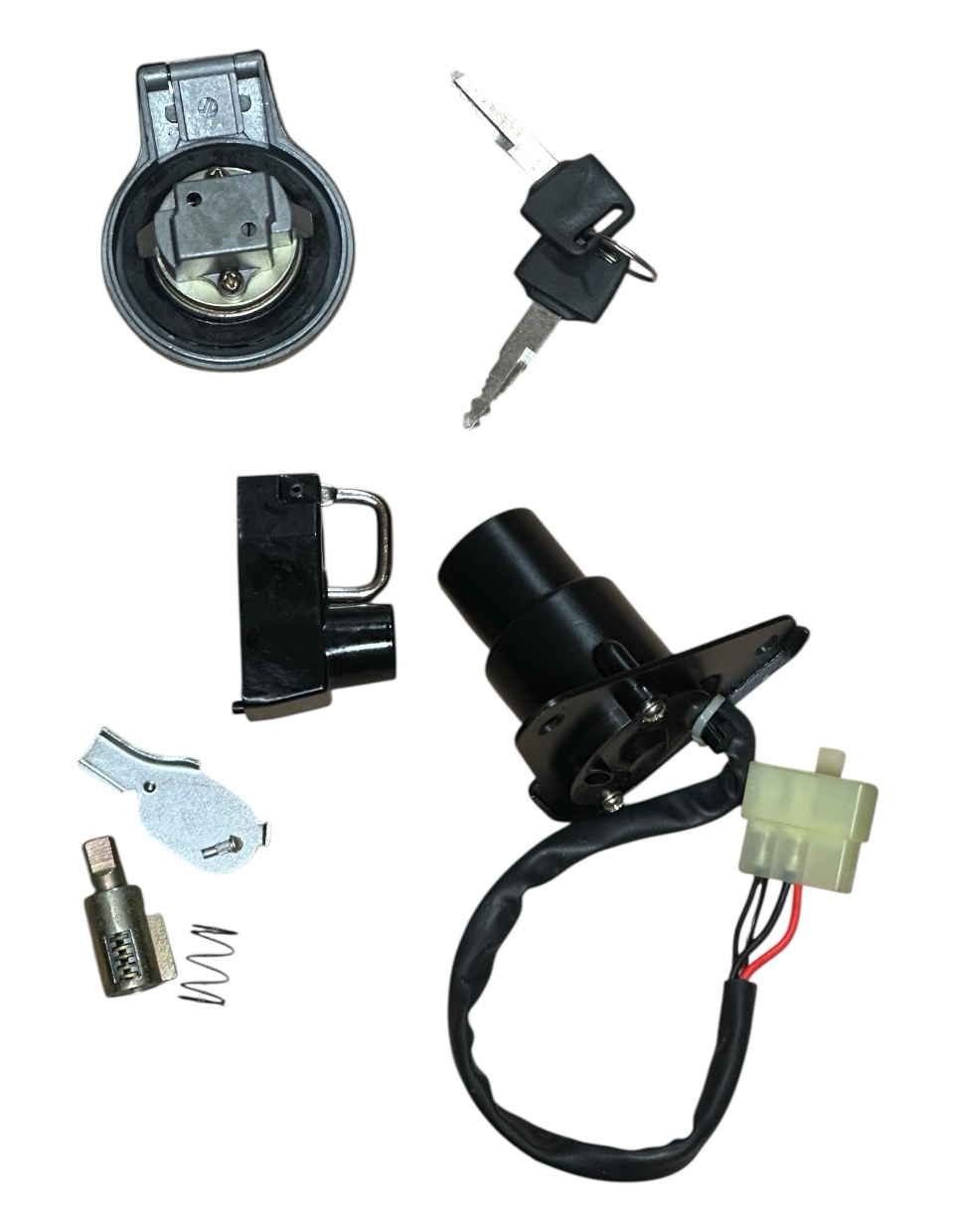 4 Wires Ignition Switch Assembly – Fits Roketa 250cc Motorcycle - Image 4