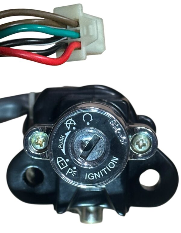 6 Wires Ignition Switch, Gas Cap & Seat Lock Set – Fits Chinese 250cc Chopper / Cruiser Motorcycles
