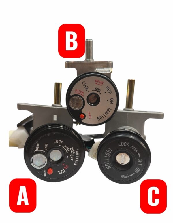 Ignition Switch Set Replacement for TANK 200 EFI - Genuine Part