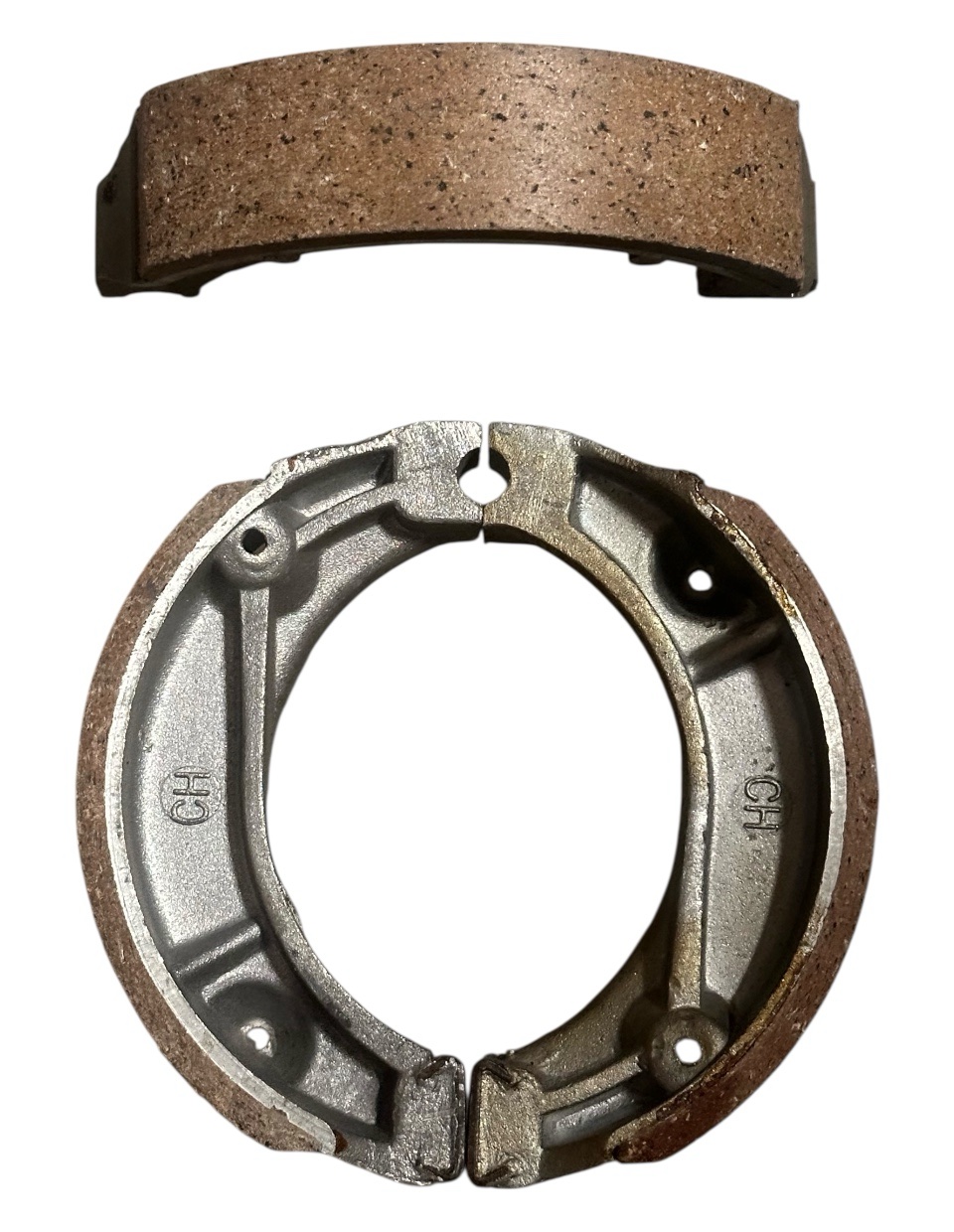 Brake Shoes Set – 4 x 4 1/4 x 7/8 in – Fits Dirt Bikes