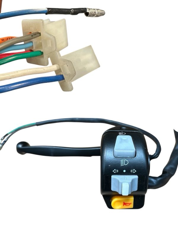 8 Wires Left Switch Assembly For Scooter