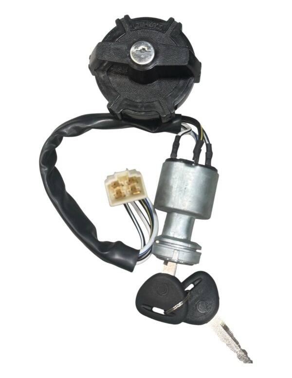 Ignition Switch & Gas Cap – 4-Pin – Fits Roketa UV-03-500 UTV