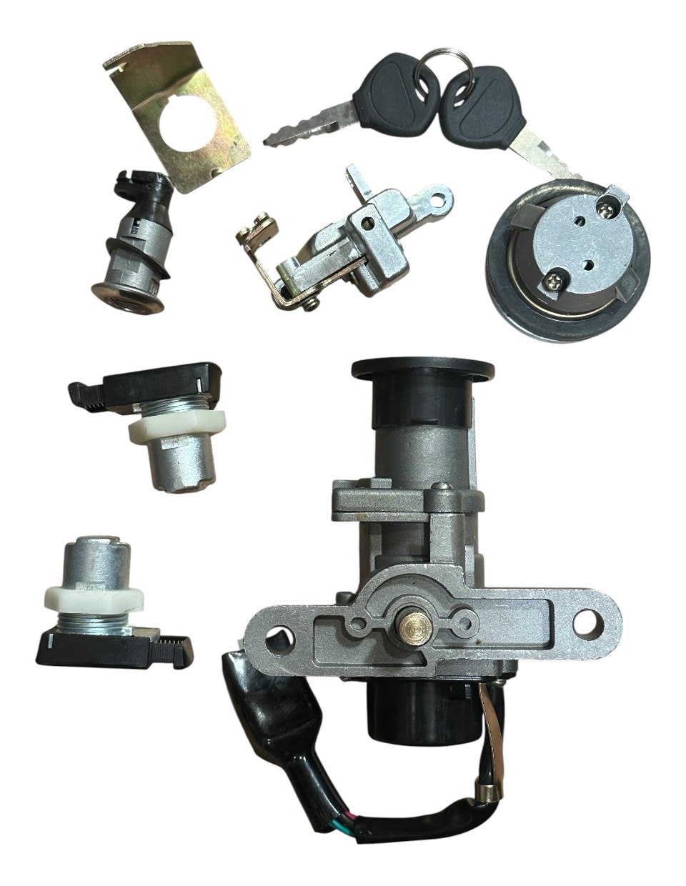 4 Wires OEM Ignition Switch Assembly – Fits Roketa MC-43 Catalina 150 - Image 9